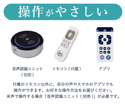 操作がやさしい